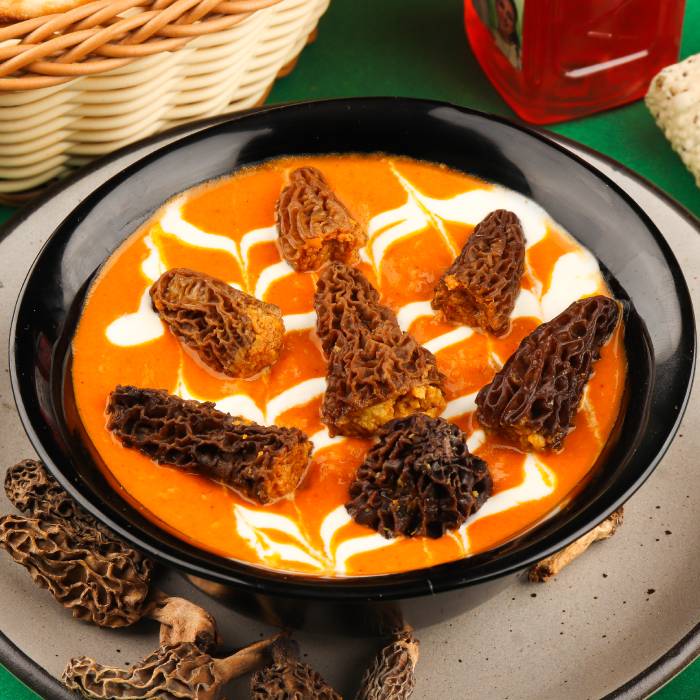 Guchhi Chicken Bharwan