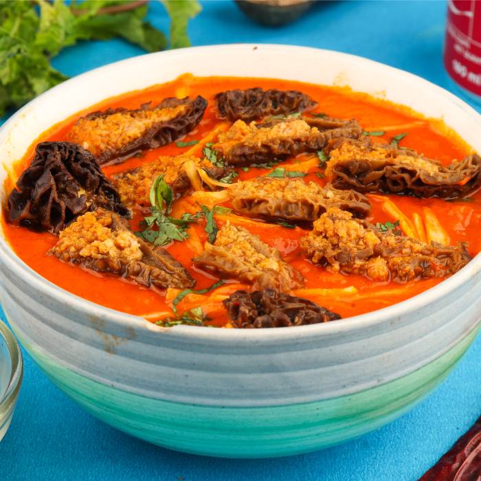 Guchhi Mutton Bharwan