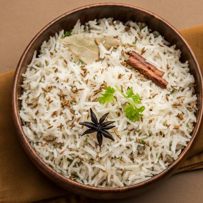 Steam Jeera Rice